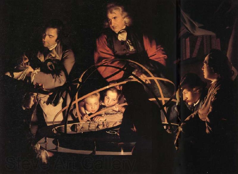 Joseph wright of derby A Philosopher giving a Lecture on the Orrery Germany oil painting art
